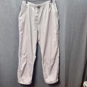Lafuma‎ Women's M Lightweight Hiking Pants Adjustable Hem Light Gray Soft